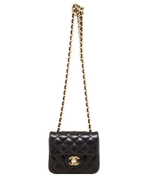 mini chanel cosmetic bag|Chanel small cross body bag.